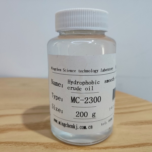 Hydrophobic smooth soft crude oil MC-2300